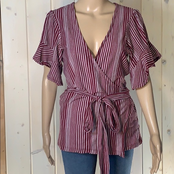 Free People Wrapped Around My Finger Wrap Top - Picture 1 of 6